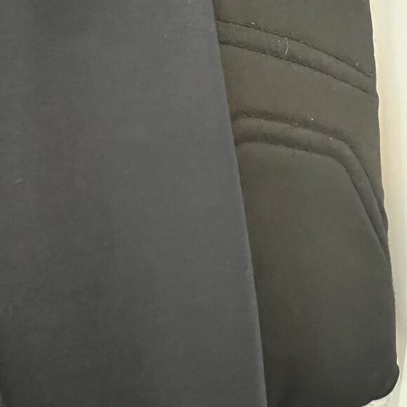 Talbots Women 14P Petite Wool Blend Wide Leg Career Navy Heritage Dress Pants - Picture 4 of 14